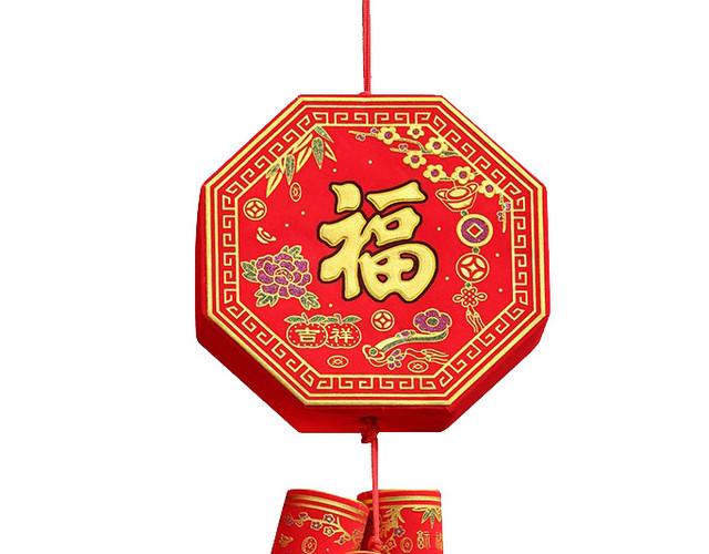 红色新年鞭炮