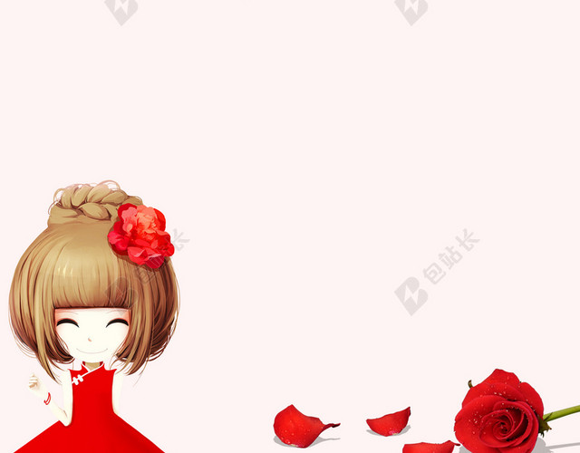 三八妇女节女生节女神节海报背景素材