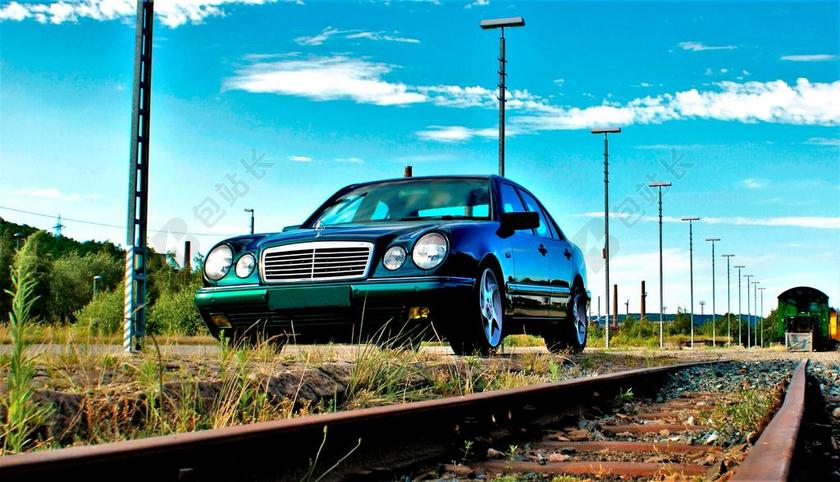 广告时尚汽车奔驰背景图片