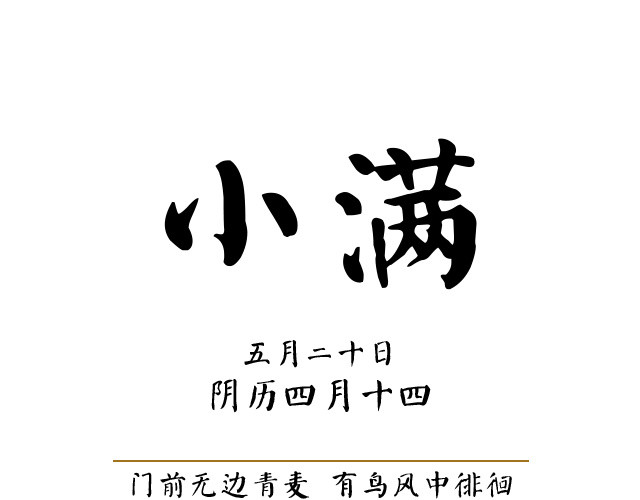 二十四节气小满免费下载
