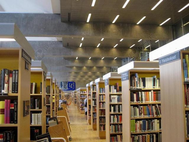 建筑简约图书馆图书背景图片