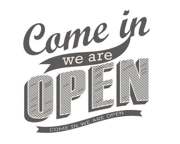 开业OPEN标志店招