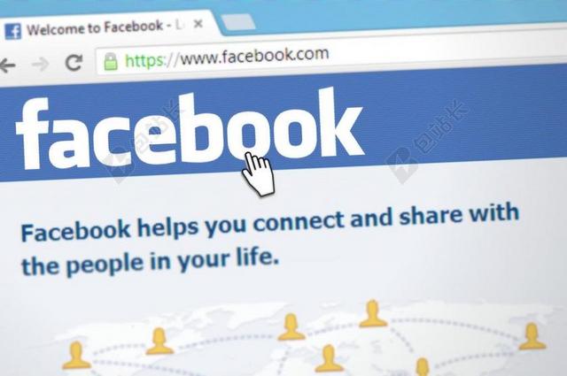 互联网科技FACEBOOK背景图片