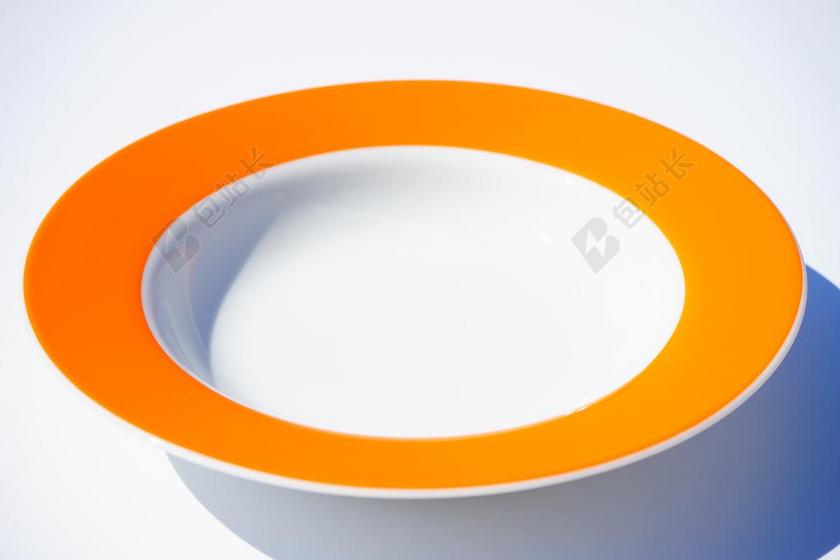 餐饮清新餐具背景图片