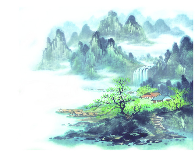 水墨山水