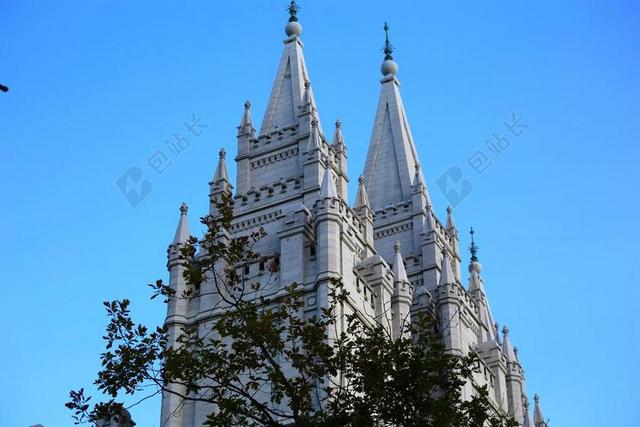 摩门教 寺 塔 教堂 宗教 结构 近代 圣徒 犹他州