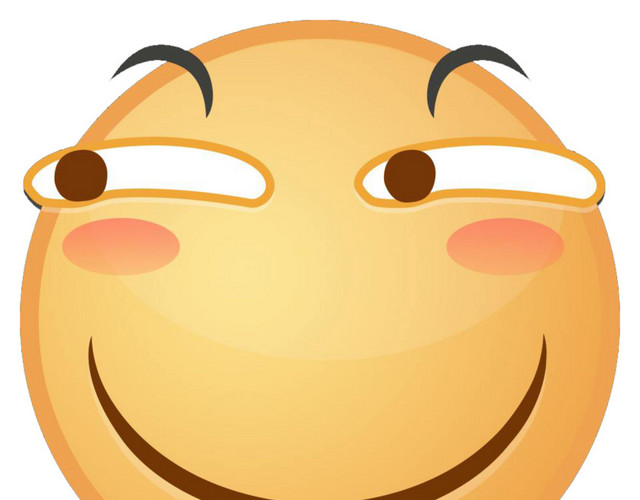 卡通滑稽表情