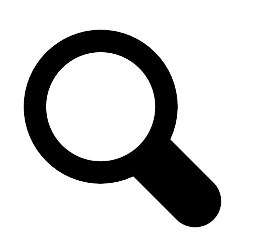 SEARCH放大镜标识图标