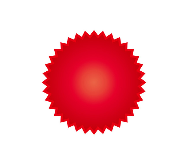 淘宝促销标志淘宝图片标签 星状