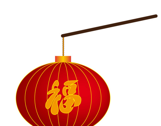 中国风大红灯笼