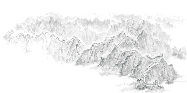 连绵的山脉