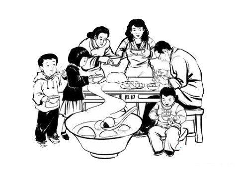 冬至团圆