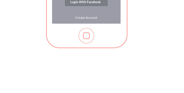 APP登录界面线框模板