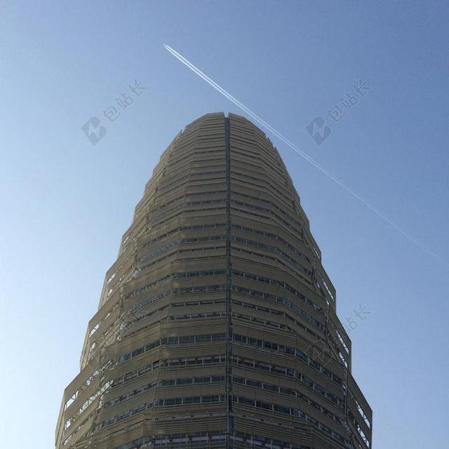 飞机 郑州 建筑 塔 天空