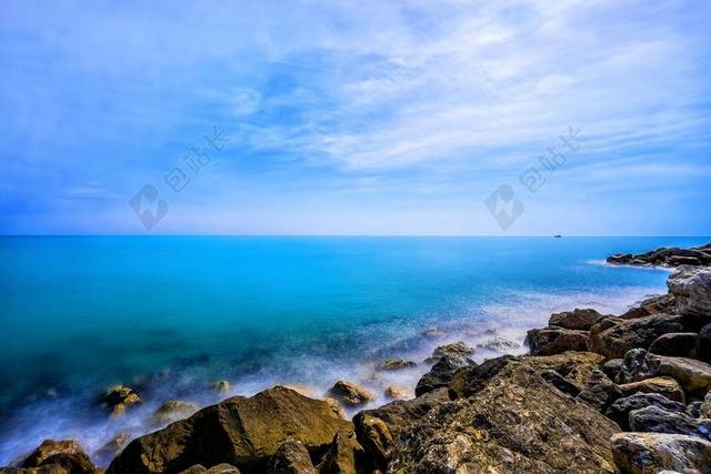 海滩 悬崖海岸 海岸 地平线 岛 景观 自然 海洋 户外