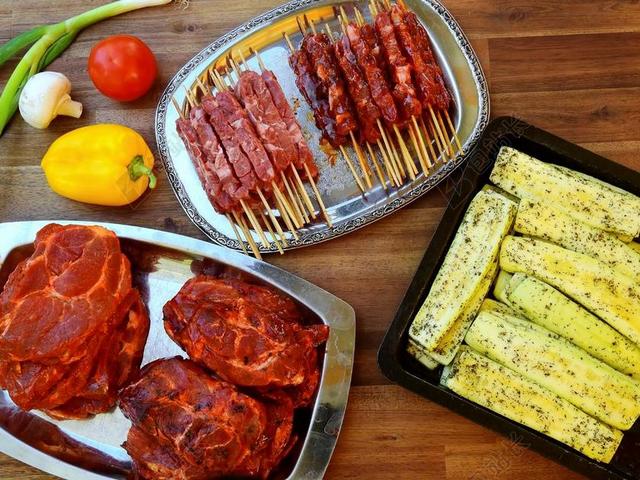肉 原料 美味 食品 烤架 烤肉 弗里施 吃 烧烤 准备