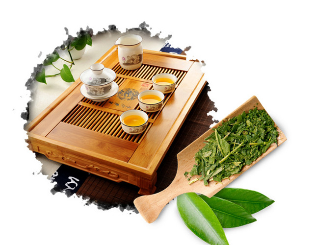 牛蒡茶茶艺图片素材