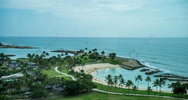 夏威夷 瓦胡岛 环礁湖 热带 自然 海洋 旅行 假期 户外
