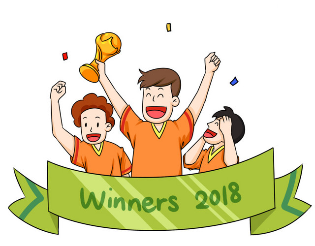 2018俄罗斯世界杯冠军领奖场景插画免费下载   2018