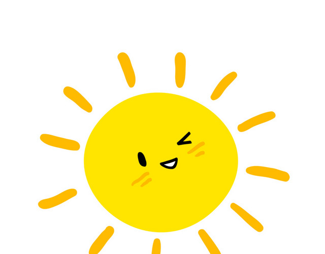 可爱卡通黄色太阳免费下载可爱卡通黄色太阳