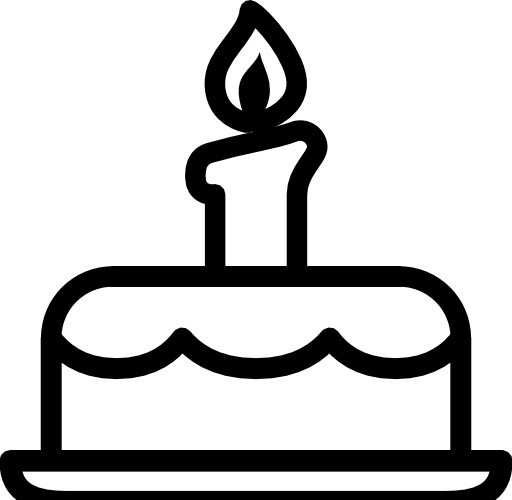 生日蛋糕图标