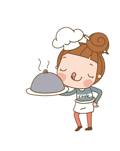 上菜卡通人物免费下载