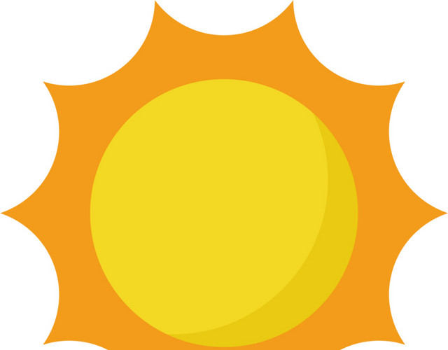 夏天消暑阳光海滩休闲太阳矢量素材夏天阳光
