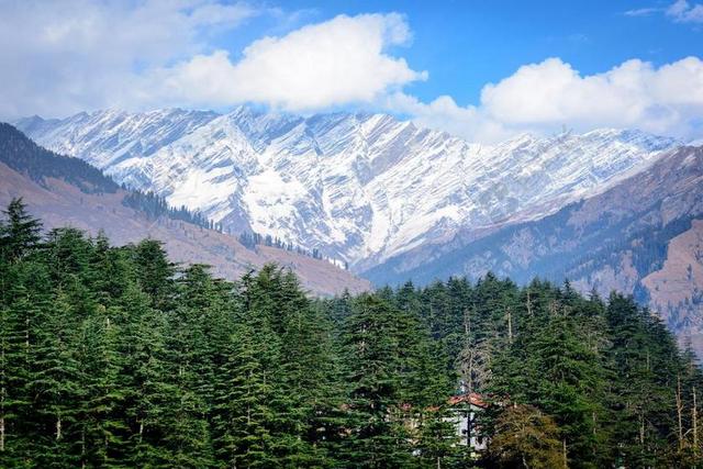 马拉里 喜马拉雅山 安静 背景 景观 山 旅行 迷航 景区