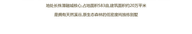 房地产别墅宣传海报