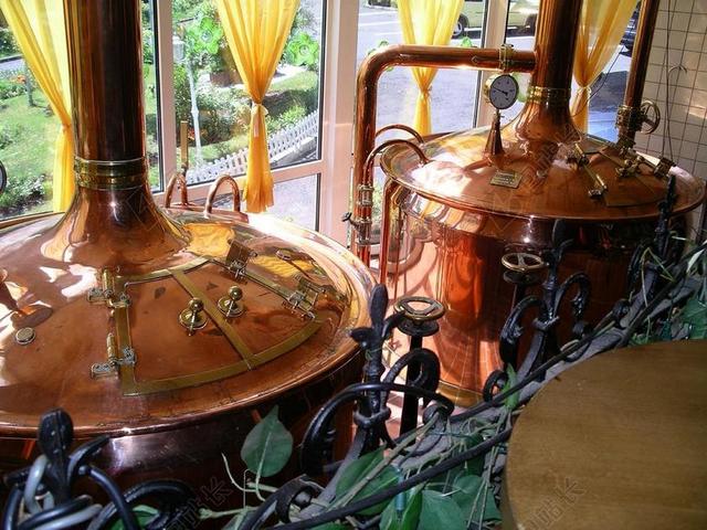 工厂酿酒容器啤酒酿酒厂 背景图片