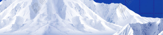 冬季雪花背景