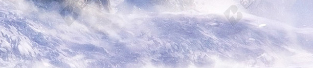 冬季雪山促销背景