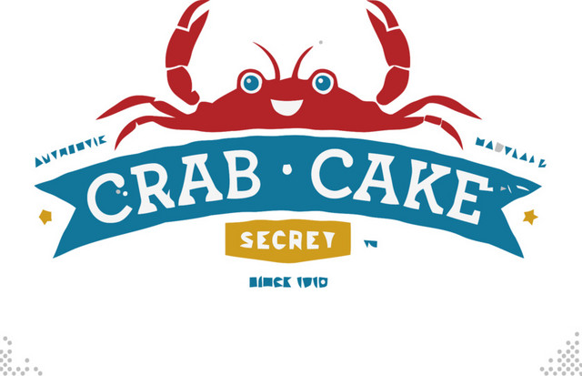 螃蟹蛋糕美食LOGO图片