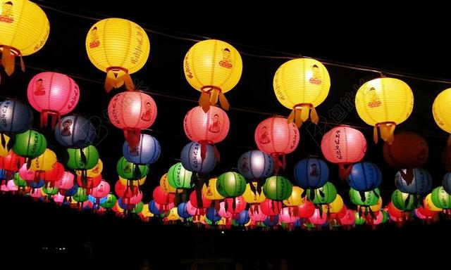 灯笼 YEONDEUNGJE 佛诞 佛 大韩民国 佛教 宗教