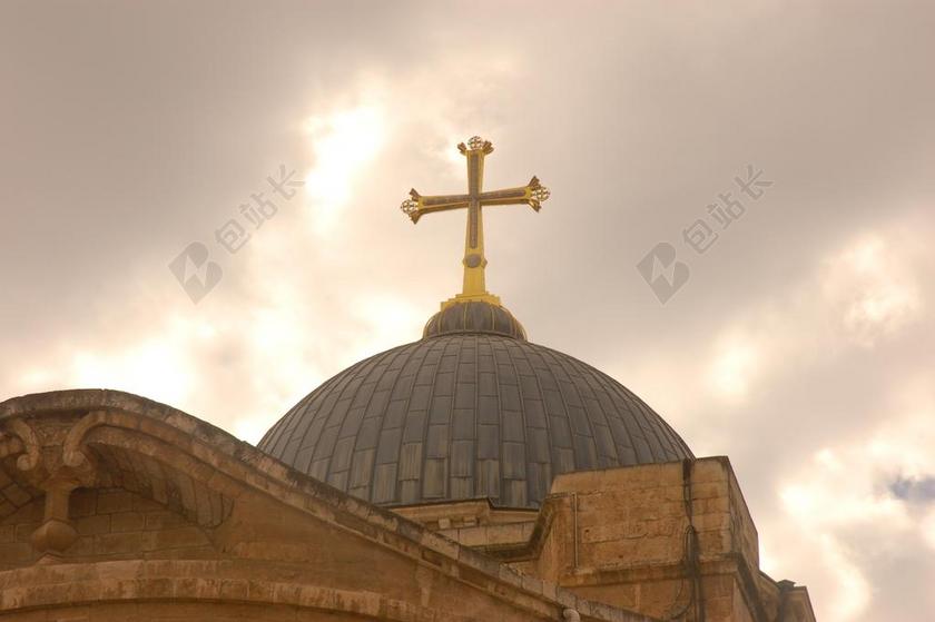 交叉 基督 教堂 耶稣 宗教 基督教 圣 符号 迹象