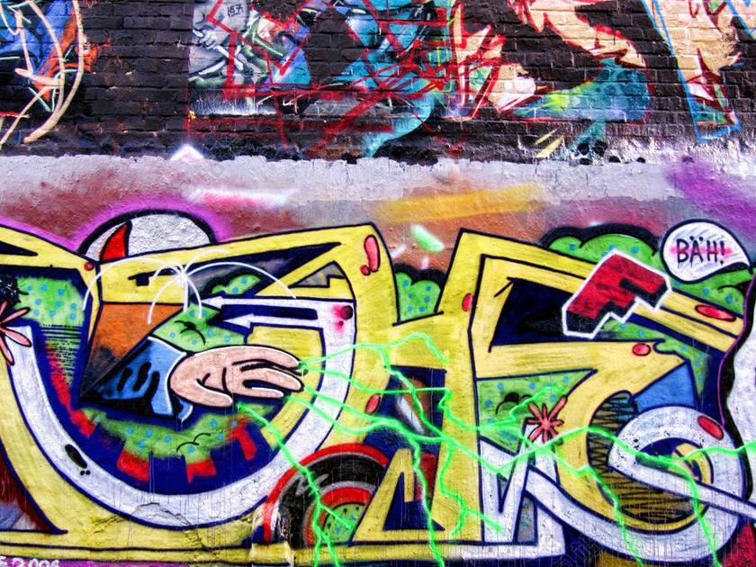 涂鸦 墙上的画 喷雾 艺术 HAUSWAND 画 喷雾器