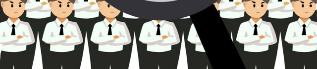 招聘办公室职员百里挑一白衬衣