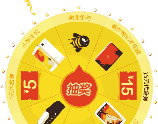 抽奖素材  大转盘抽奖