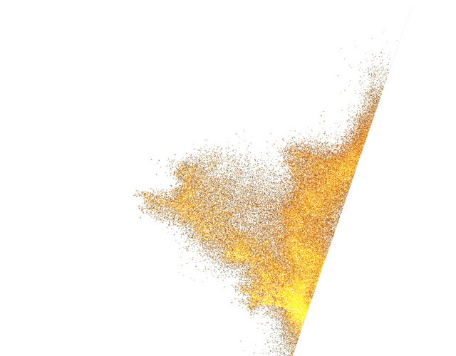 金粉PNG素材