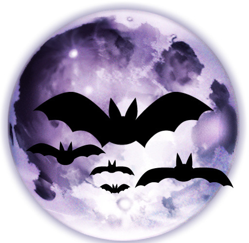 完整的月亮万圣节HALLOWEENICONS免费下载