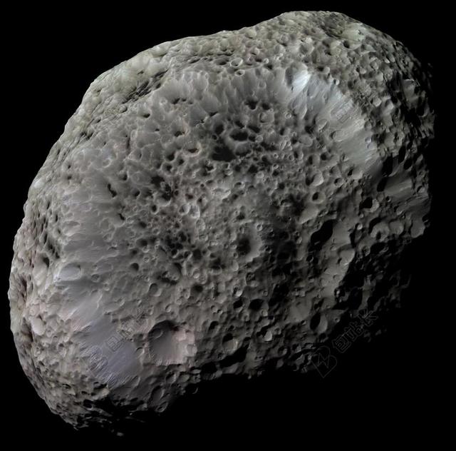 小行星 陨石 彗星 流星 HYPERION 伪色 弹坑