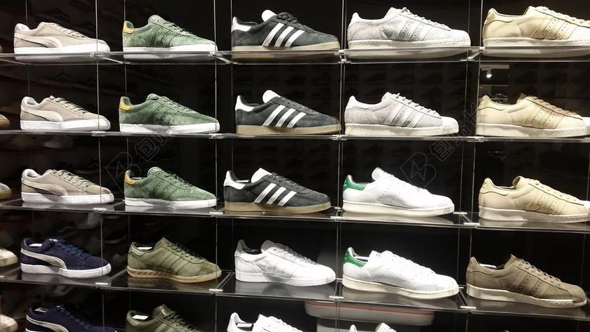 鞋子品牌板鞋时尚背景图片