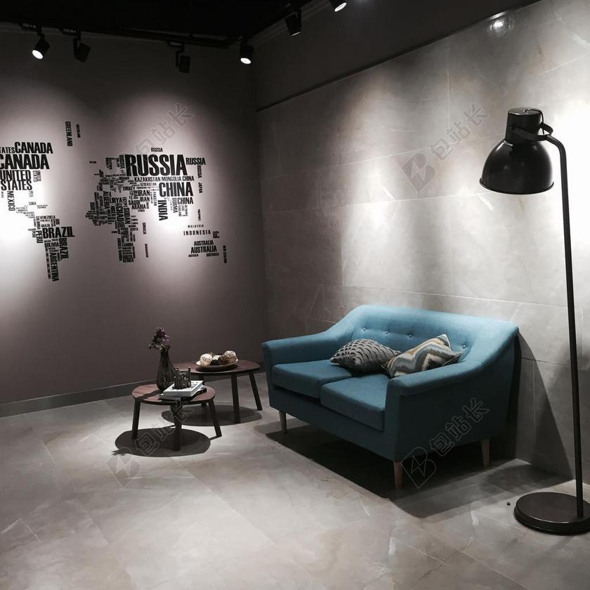 灰色广告时尚简约室内设计背景图片