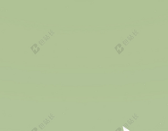 心灵鸡汤森系卡通H5背景素材