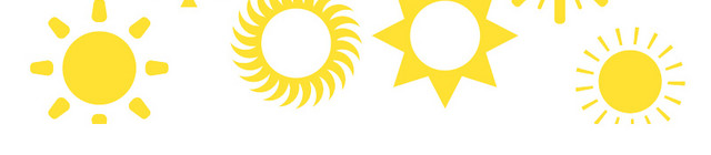 太阳矢量图素材太阳矢量图黄色图标