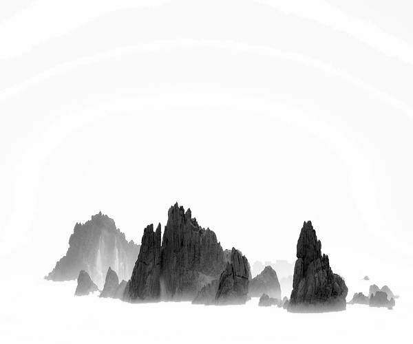国画水墨山水