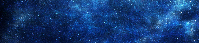 300像素蓝色梦幻高清星空图片