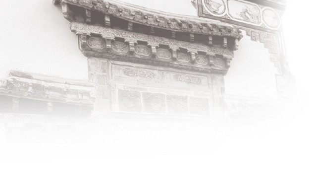 简约水墨房檐