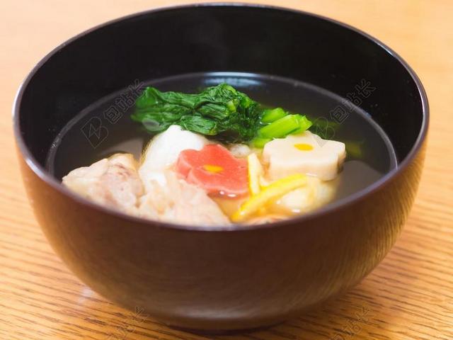 日本食品 年糕 碗里