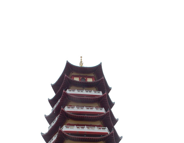 中国古风宝塔雷峰塔